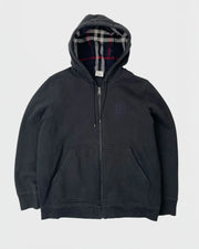 Burberry gilet à capuche