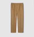 Pantalon de jogging en toile en mélange de lin GG