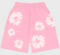 Short Denim Rose