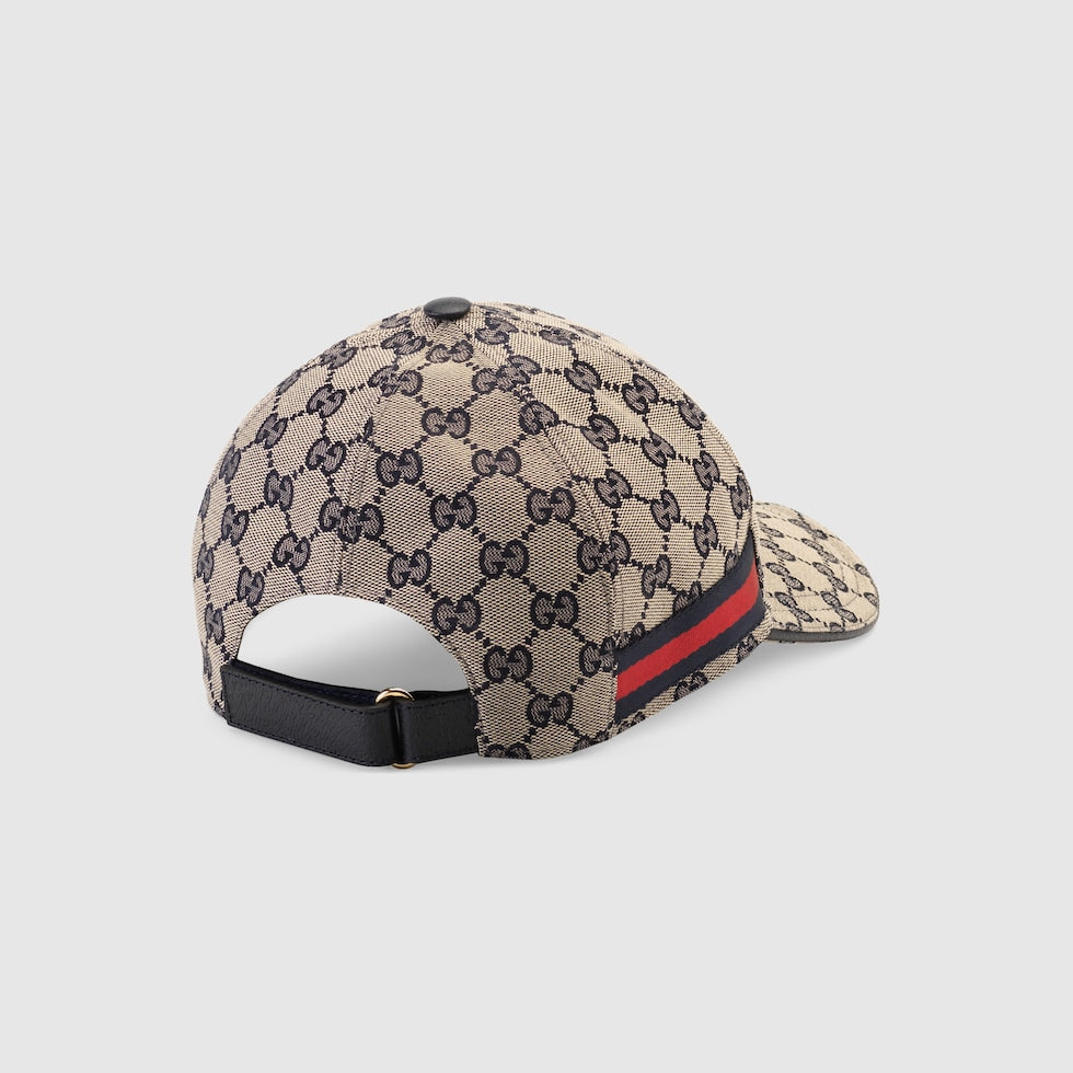 CASQUETTE EN TOILE ORIGINAL GG AVEC BANDE WEB