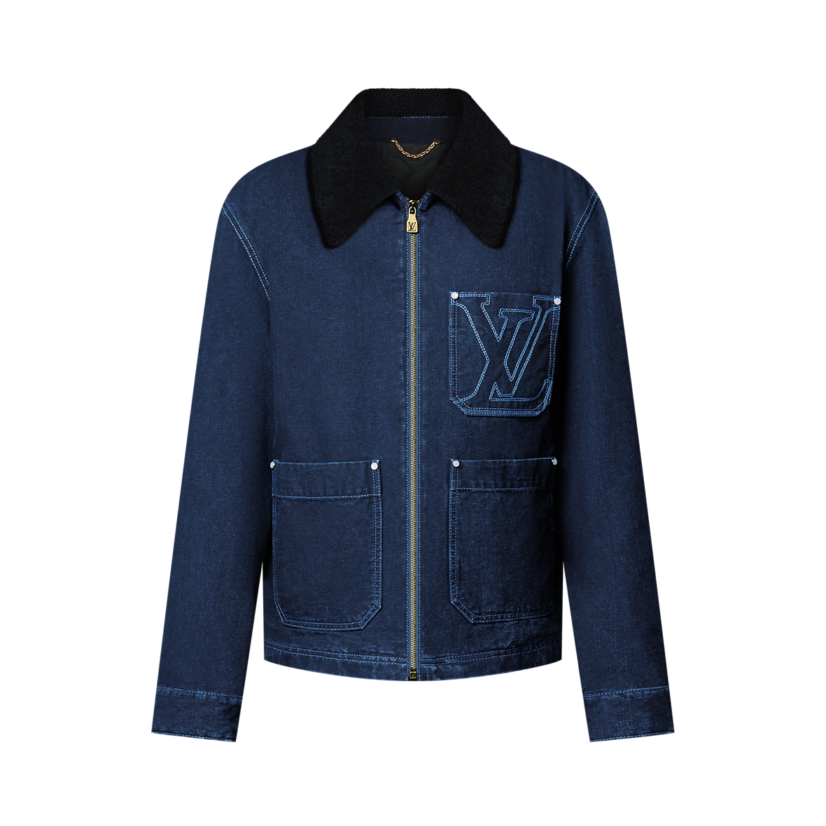 Veste workwear d'hiver en denim