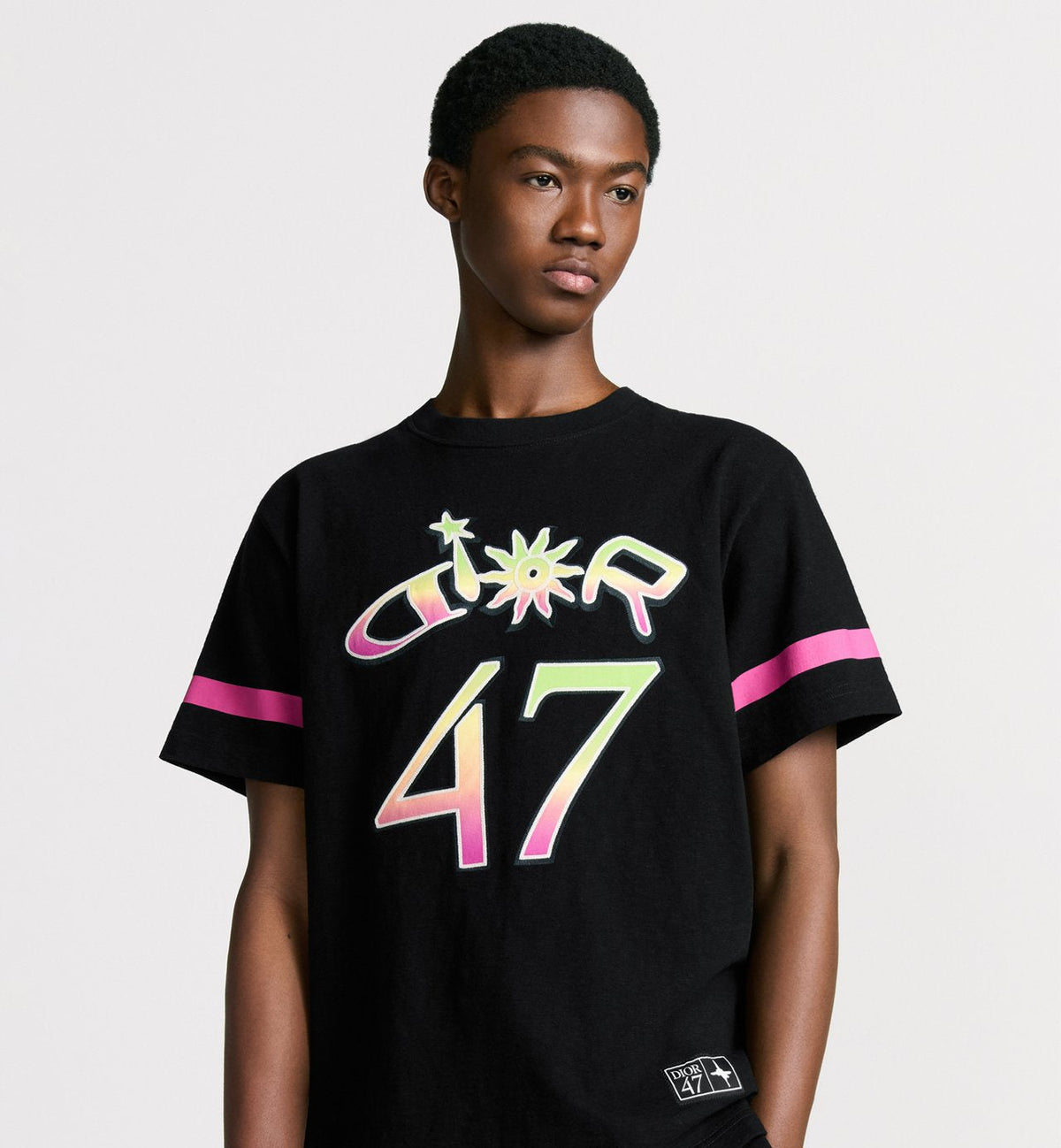 T-shirt DIOR AND LEWIS HAMILTON, coupe relax