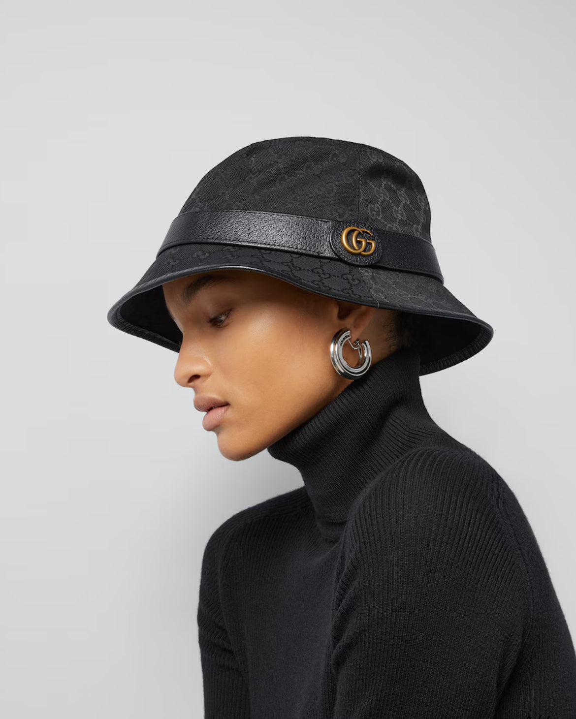 Chapeau bob en toile GG original