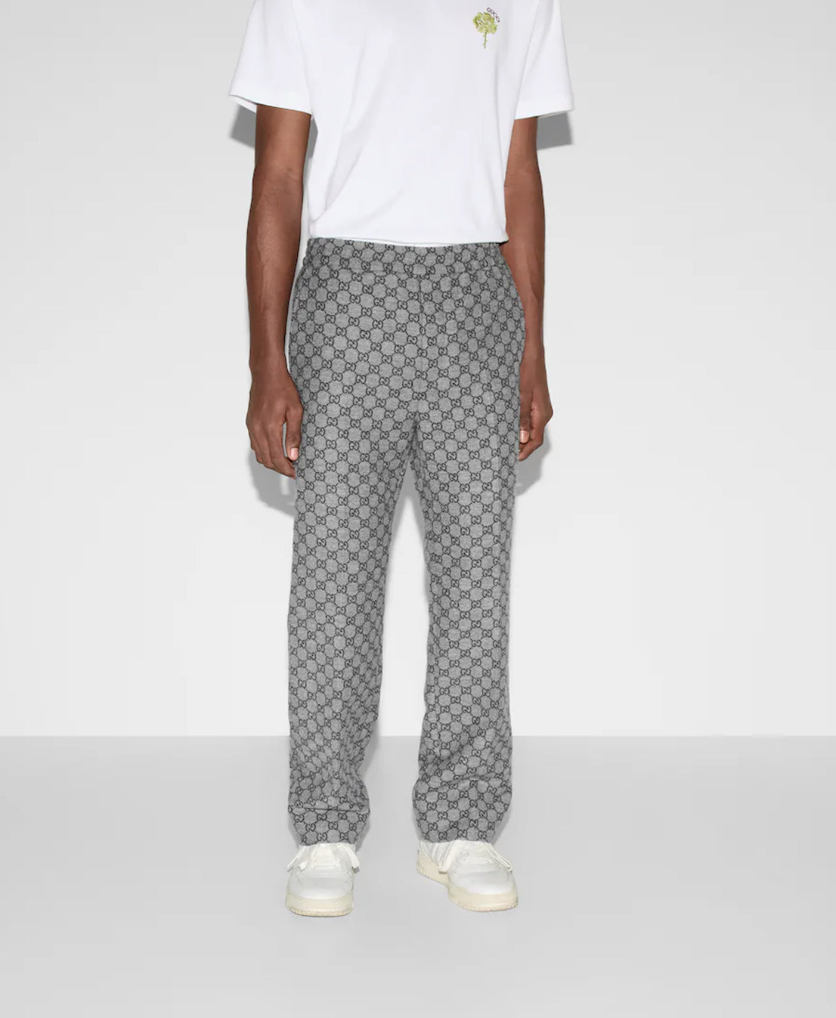 Pantalon en flanelle GG