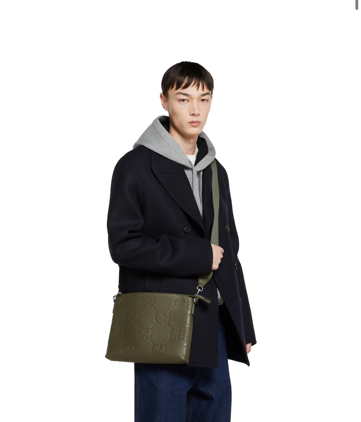 Sac à bandoulière GG jumbo moyen format
