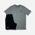 Ensemble short/t-shirt Under A. gris