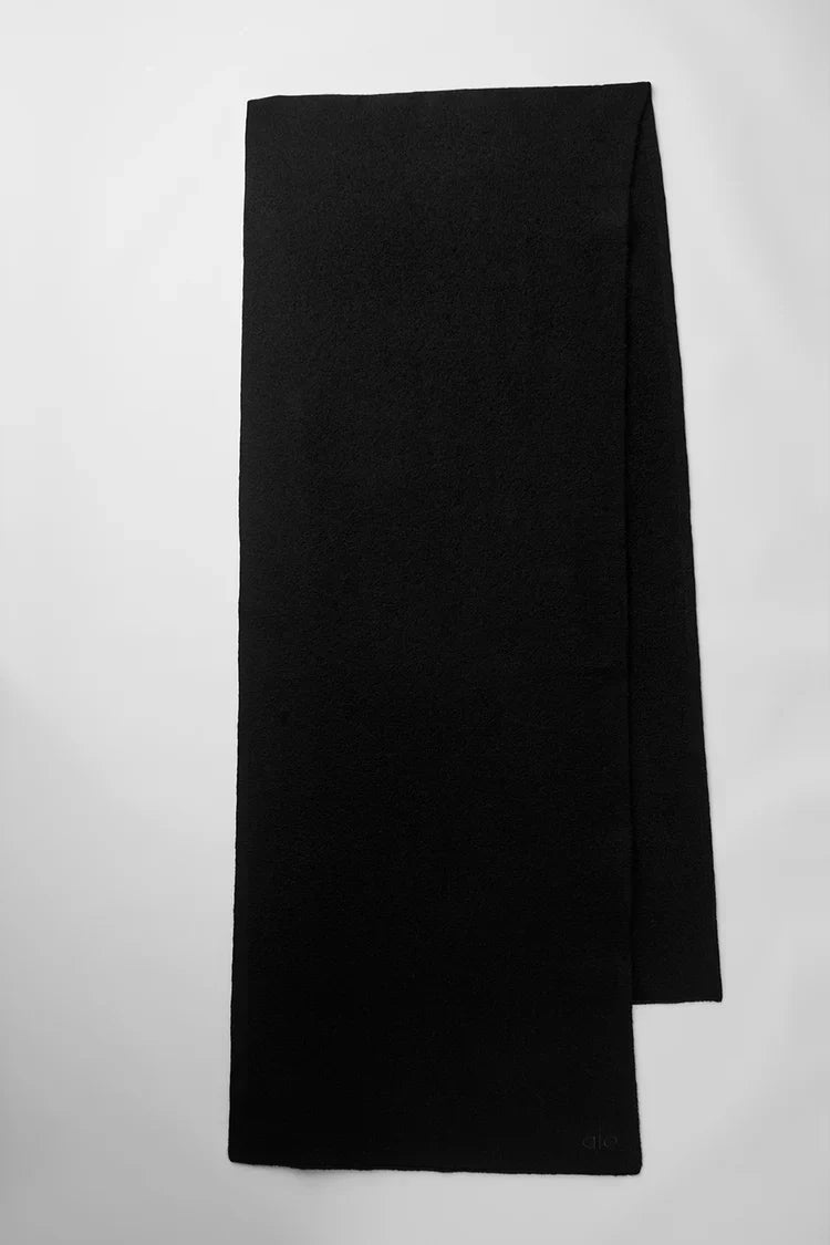 Écharpe Oversize En Laine Mérinos "new"