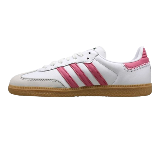 adidas Samba OG White-Rose Tone-Collegiate Green