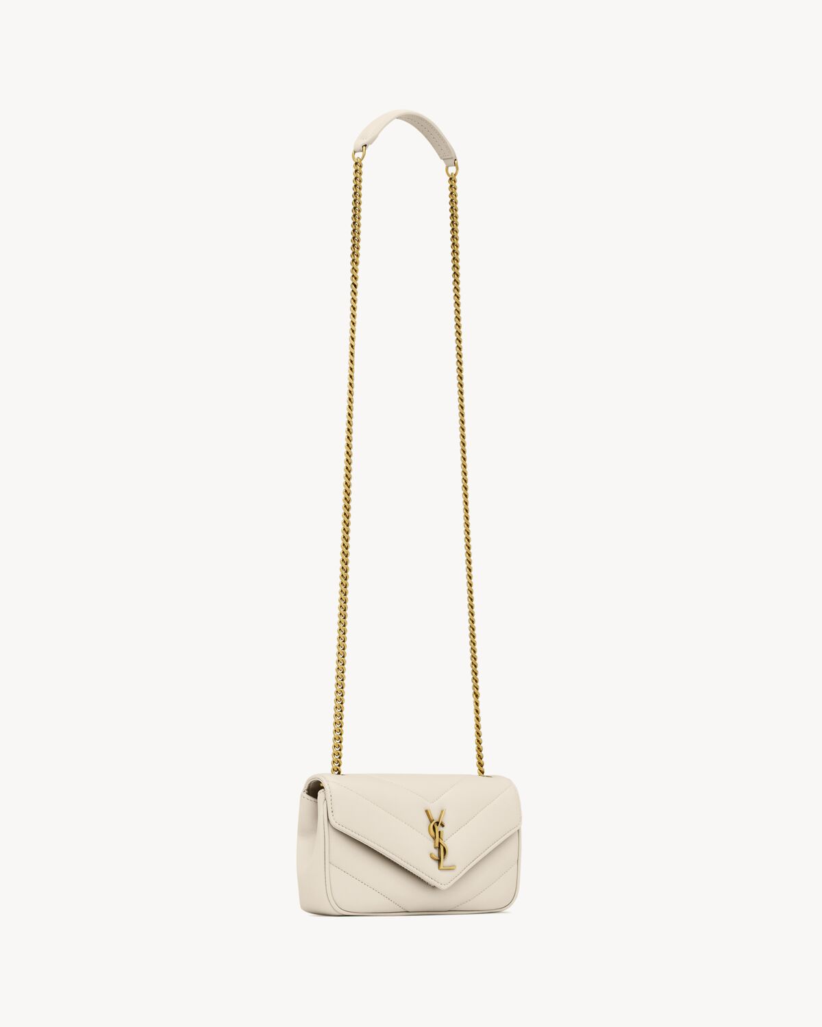 LOULOU MINI EN CUIR D'AGNEAU