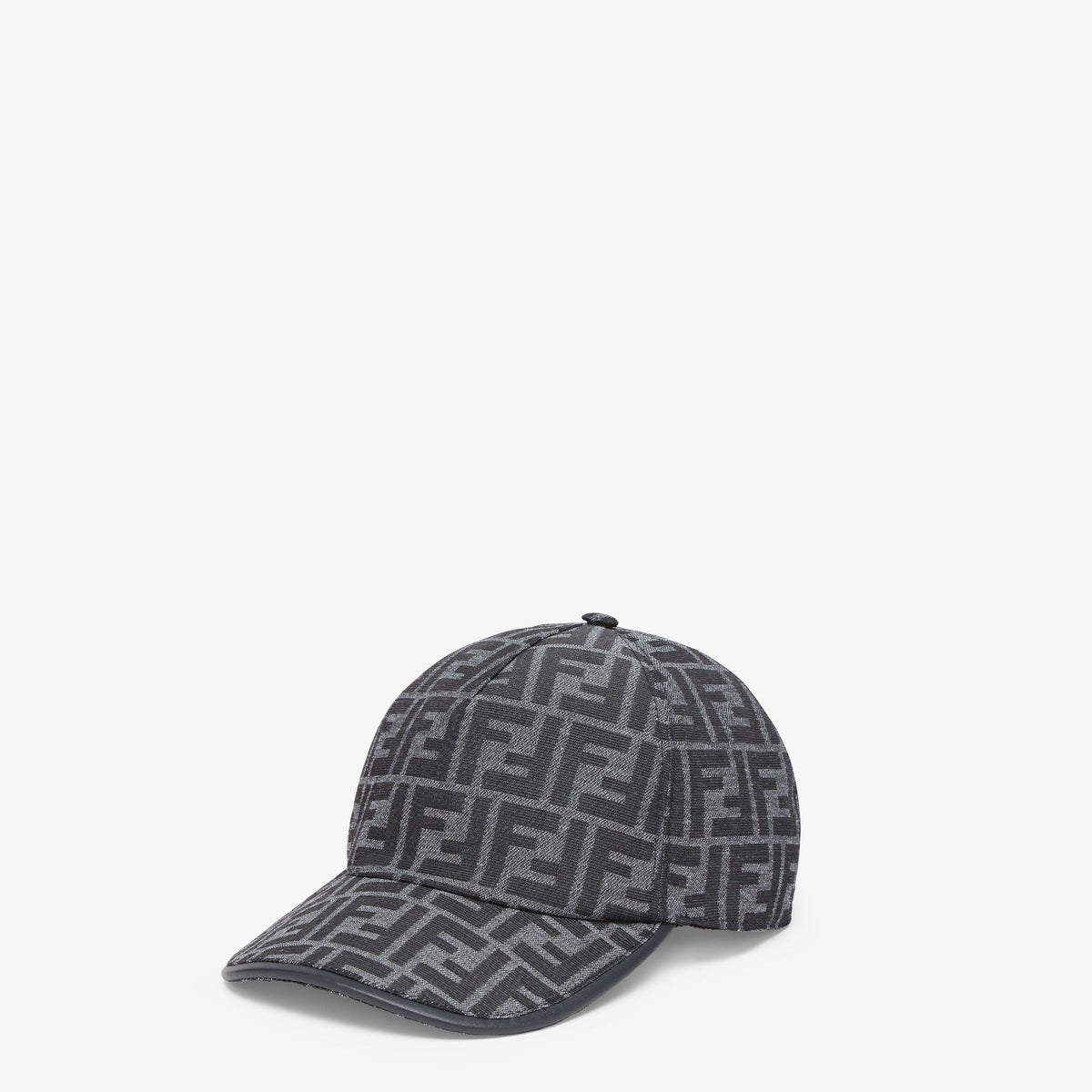Casquette de baseball en tissu jacquard FF bleu