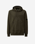 Sweat à capuche kaki CP