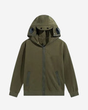 Gilet kaki lunettes CP