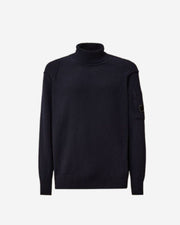Col roulé bleu marine CP