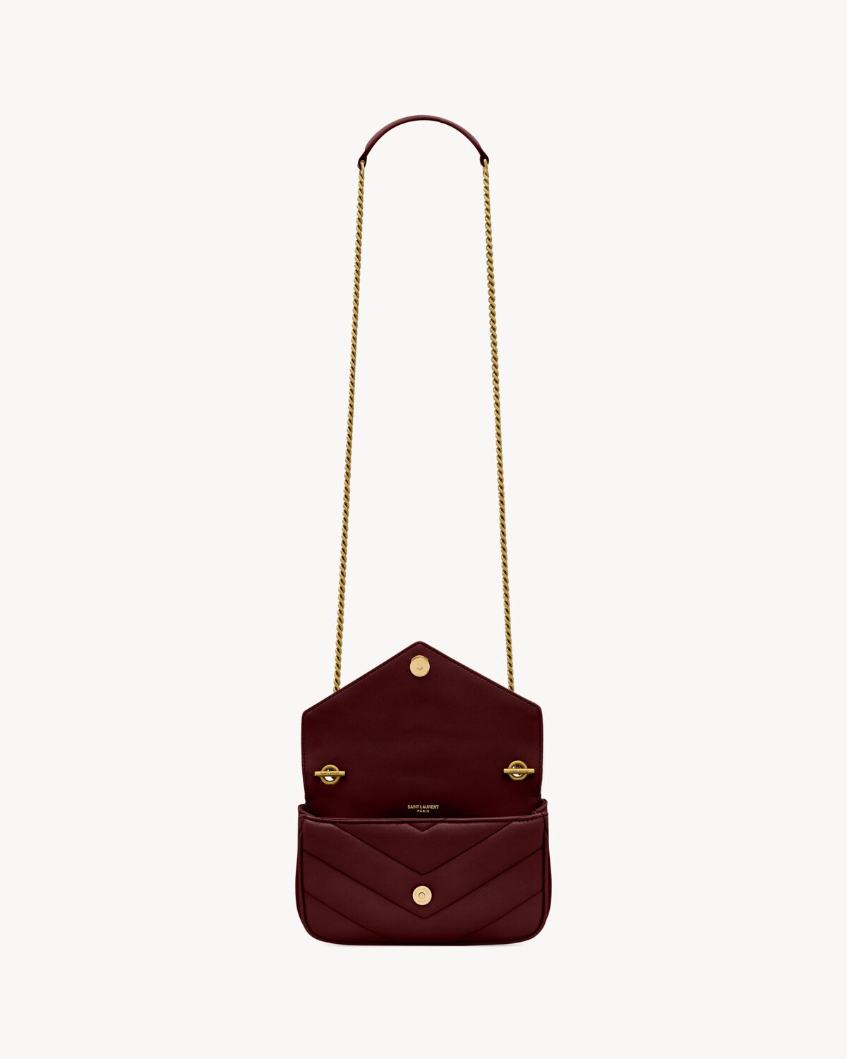 LOULOU MINI EN CUIR D'AGNEAU