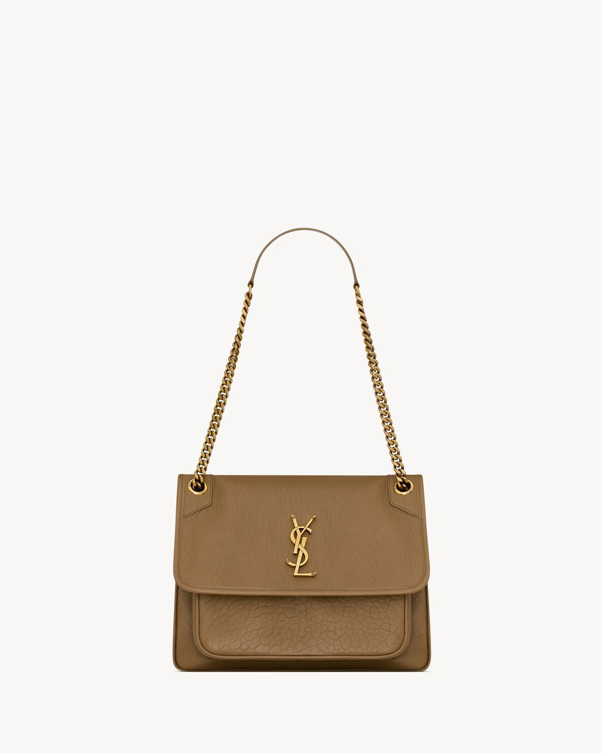 NIKI MEDIUM EN CUIR D’AGNEAU GRAINÉ