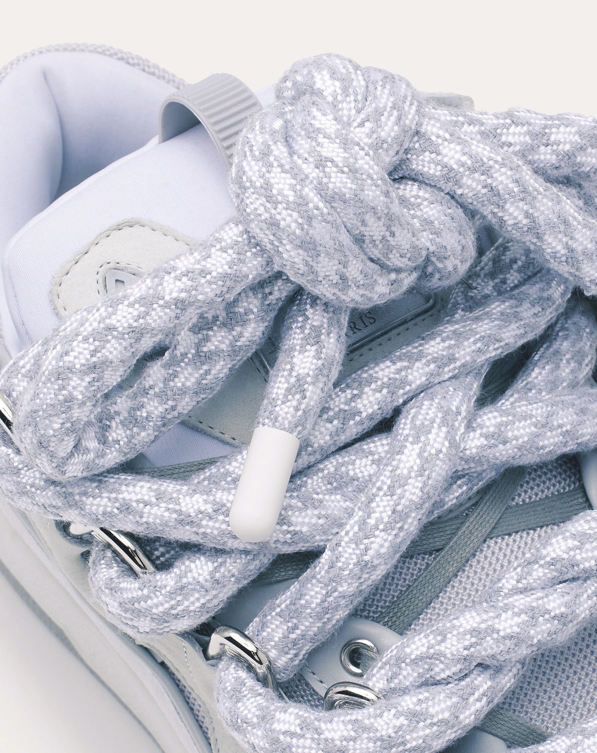LANVIN WITH SNAKE LACES BLANC