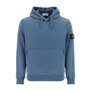 Sweat à capuche bleu Stone