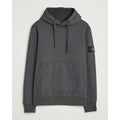 Sweat à capuche gris foncé Stone