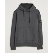 Sweat à capuche gris foncé Stone