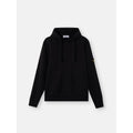 Sweat à capuche noir Stone