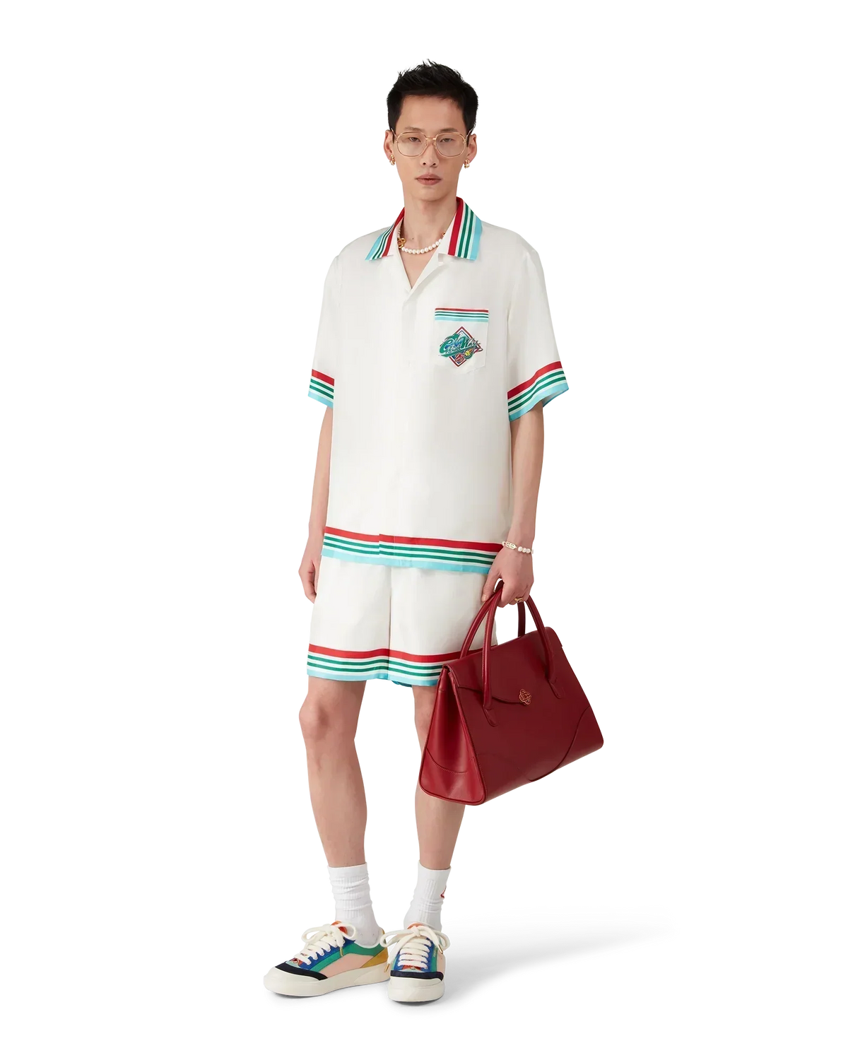 Casa Way World Series Short Sleeve Silk Shirt