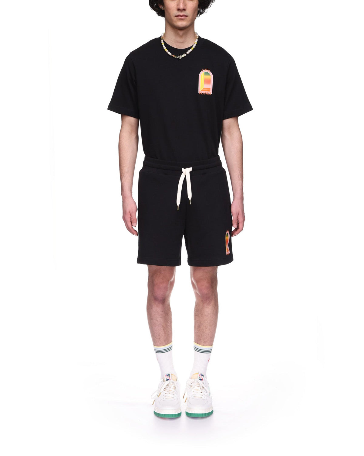 Gradient L'Arche Sweatshorts
