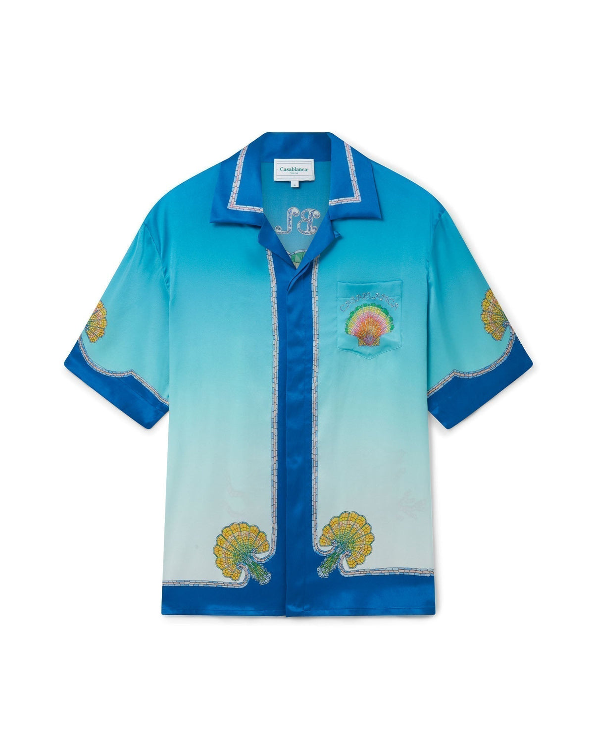 Coquillage Coloré Silk Shirt