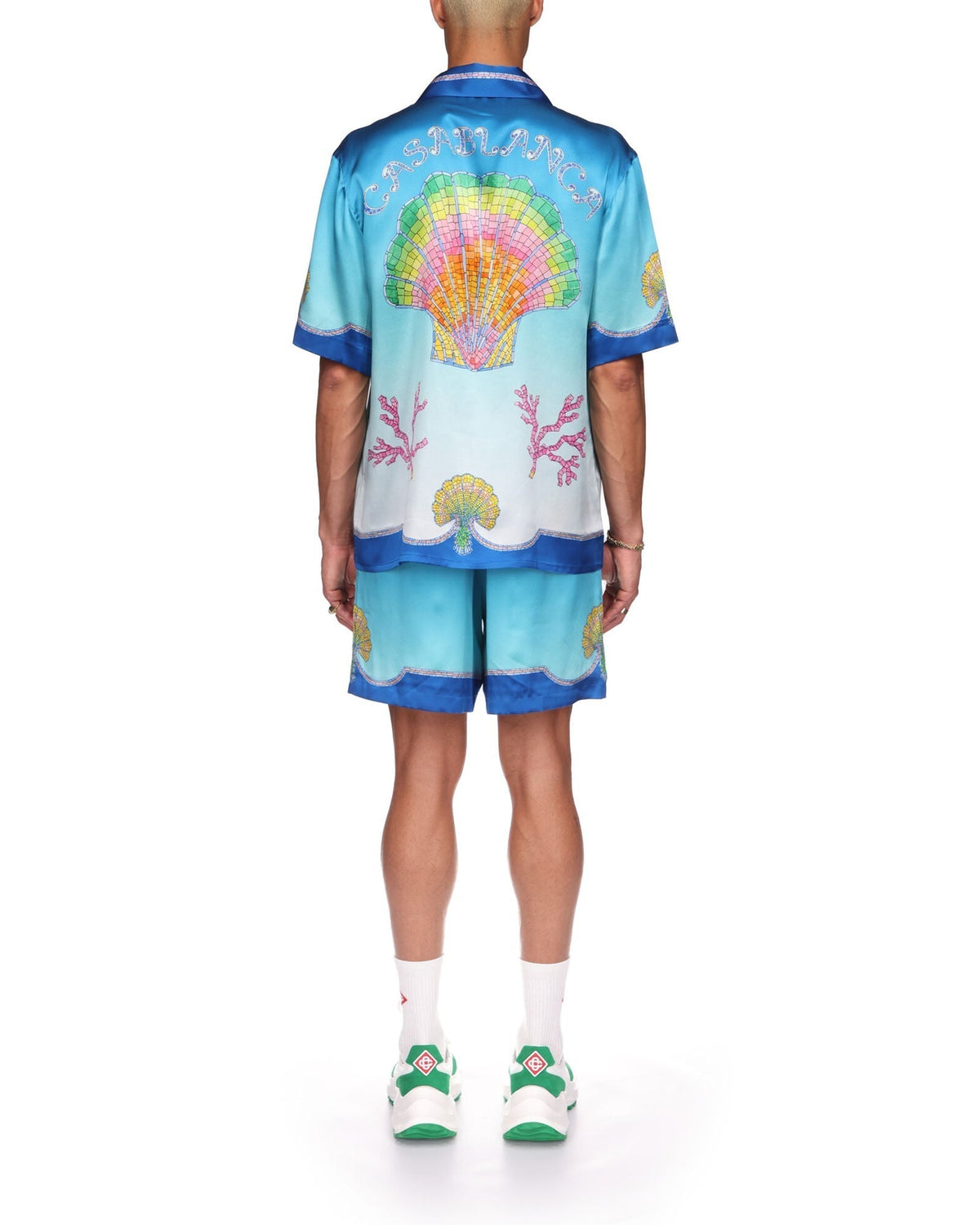 Coquillage Coloré Silk Shirt