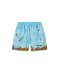 Maison Sur Piloti Silk Shorts