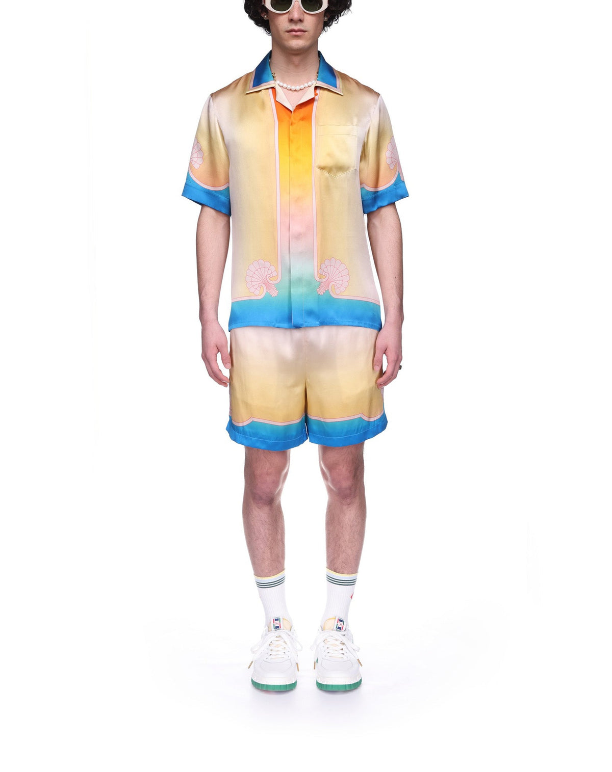 L'Arc Coloré Silk Shirt