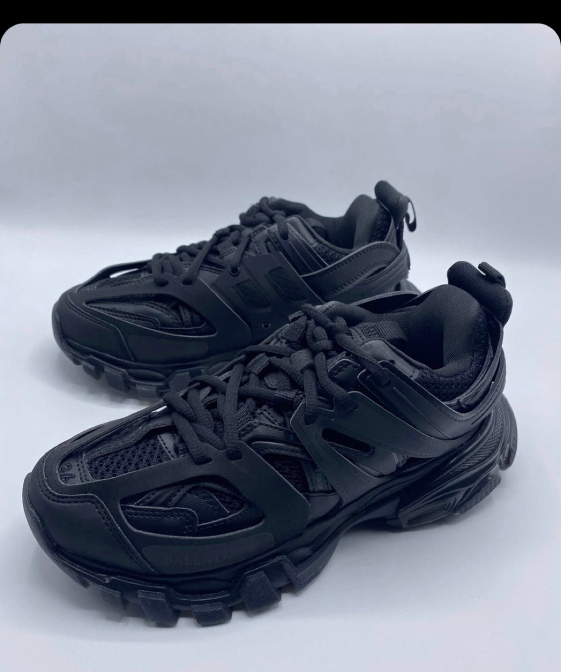Blcg track noir clear sole
